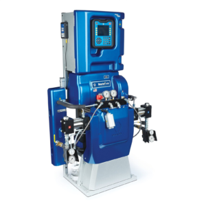 Ensemble doseur Reactor 2 H-XP3, pistolet Fusion PC, flexible chauffé avec protection anti-abrasion Graco - FPH074