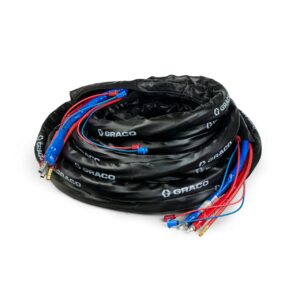 Tuyauterie chauffante Xtreme-Wrap RTD Xcelerator Reactor 3 Graco 9.5mm 15m 240 bar - 25P537
