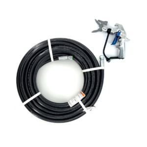 Kit Flexible de 15m, flexible souple et pistolet Silver Plus gachette deux doigts (500 bars) Graco - 19D625
