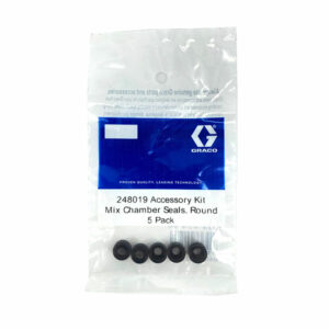 Kit de 5 joints pour rallonge de buse ronde Fusion AP Graco - 248019
