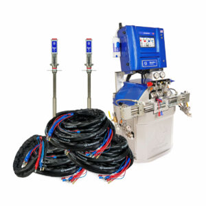 Reactor 3 H-XP3 Elite - 96m de tuyauteries chauffantes int. pompes de transfert Core E1 - Graco - CHR388
