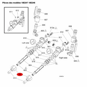 KIT , BOUCHON, INLET STRAINER Graco - 18E271